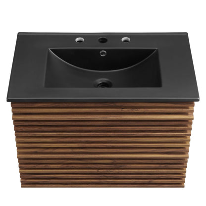 Render 30" Wall-Mount Bathroom Vanity by Furniture For America