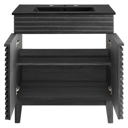 Render 30" Bathroom Vanity by Furniture For America