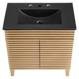 Vera 30" Bathroom Vanity in Oak Black