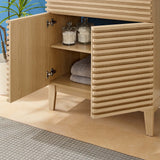 Vera 30" Bathroom Vanity in Oak Black