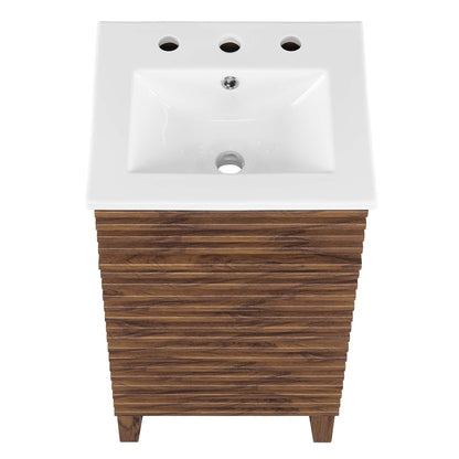 Render 18" Bathroom Vanity Cabinet by Furniture For America