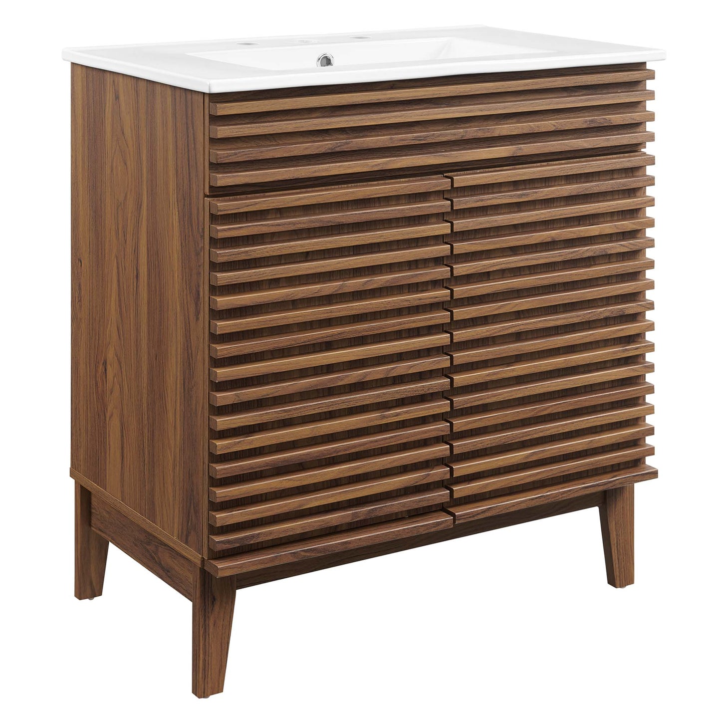 Render 30" Bathroom Vanity Cabinet by Furniture For America