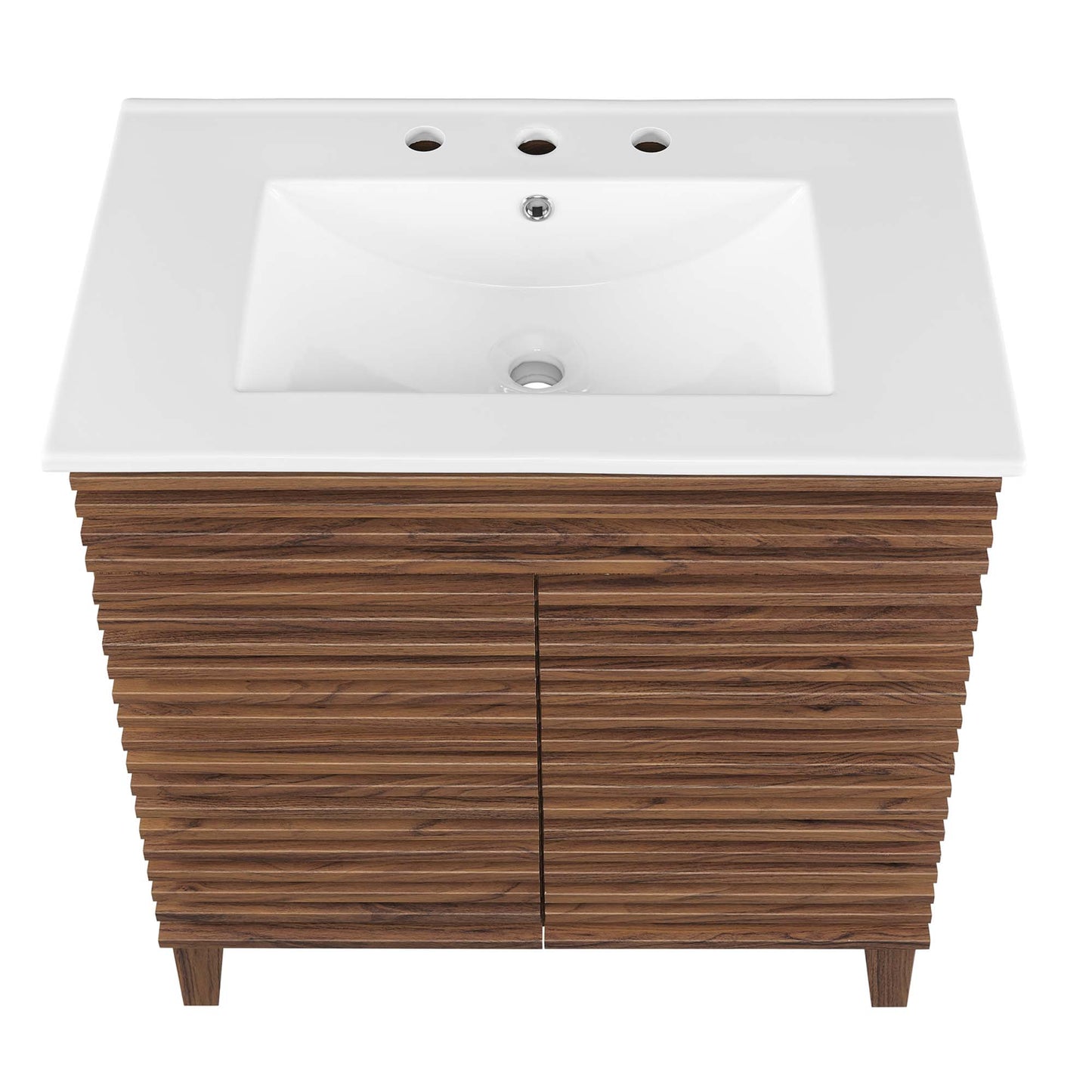 Render 30" Bathroom Vanity Cabinet by Furniture For America