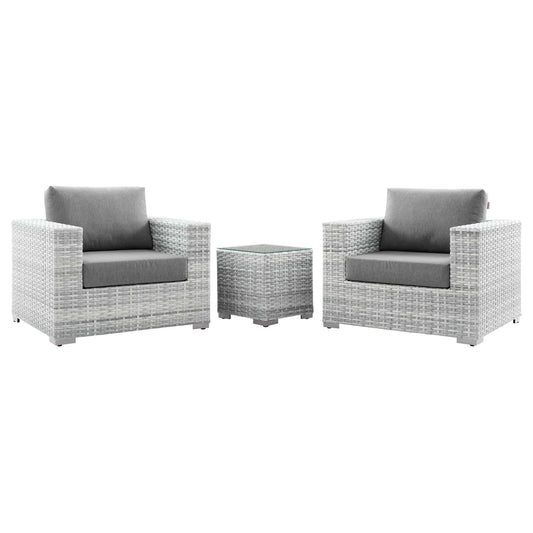 Convene 3-Piece Outdoor Patio Set by Furniture For America