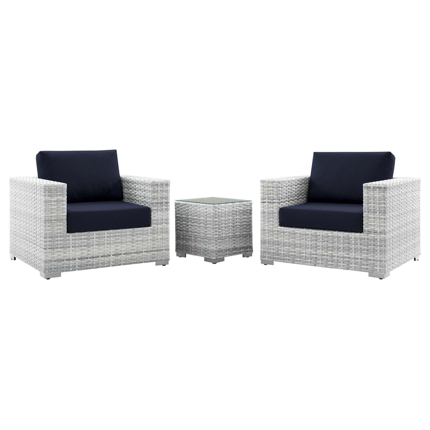 Convene 3-Piece Outdoor Patio Set by Furniture For America