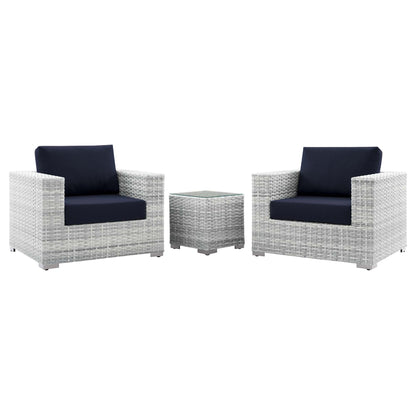 Convene 3-Piece Outdoor Patio Set by Furniture For America