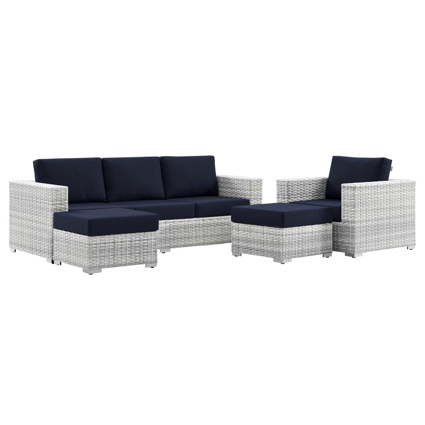 Convene 4-Piece Outdoor Patio Set by Furniture For America