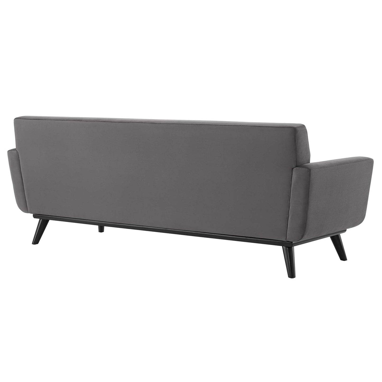 Engage Channel Tufted Performance Velvet Sofa by Furniture for America