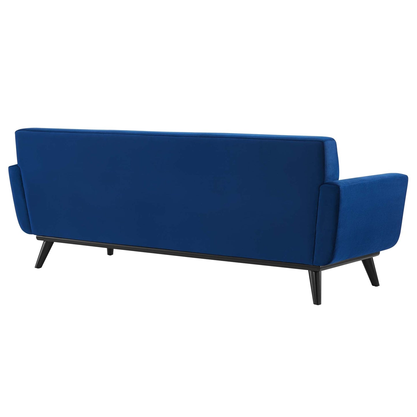 Engage Channel Tufted Performance Velvet Sofa by Furniture for America