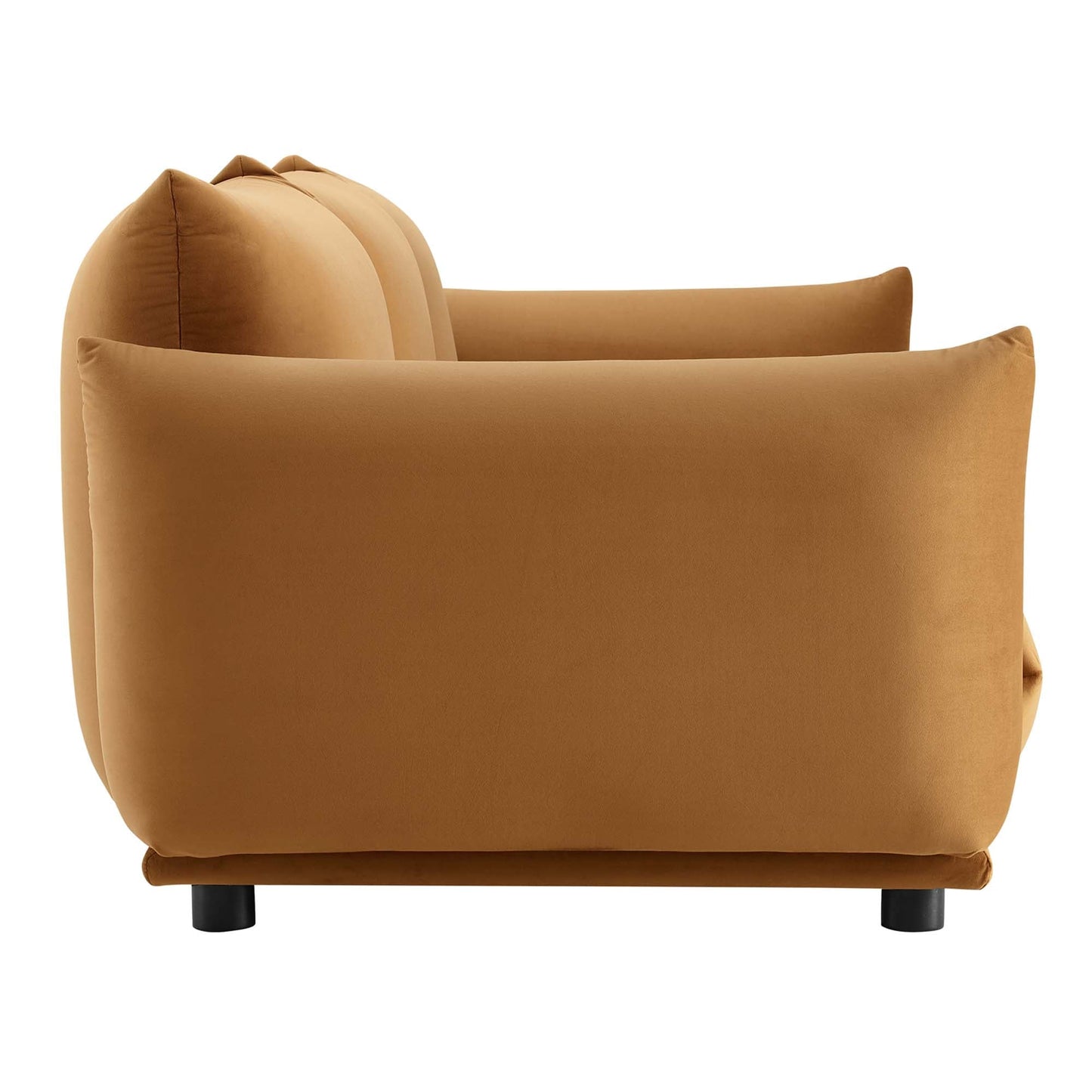 Copious Performance Velvet Sofa by Furniture for America