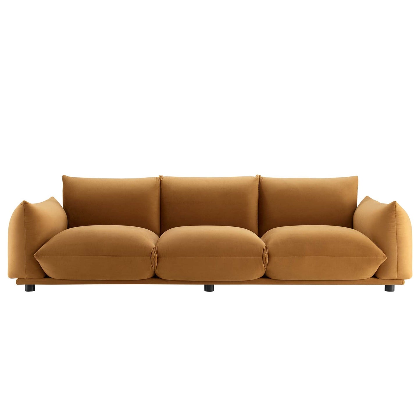 Copious Performance Velvet Sofa by Furniture for America