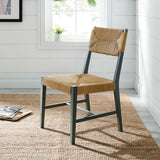 Diablo Wood Dining Chair in Light Gray Natural