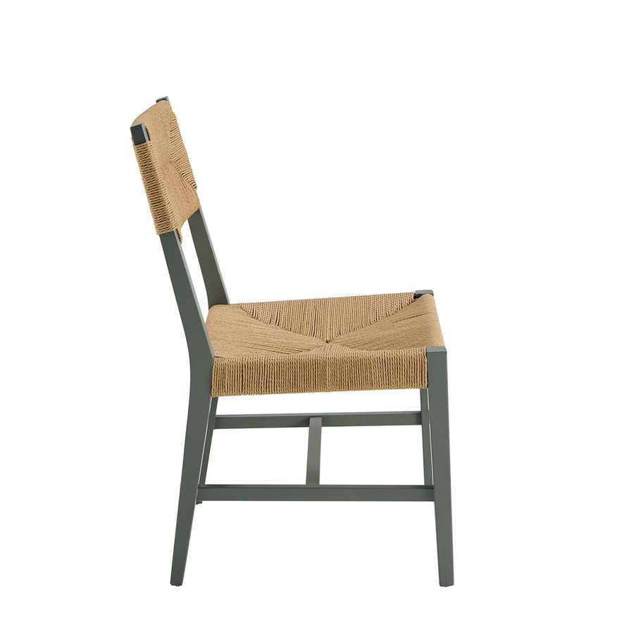 Diablo Wood Dining Chair in Light Gray Natural