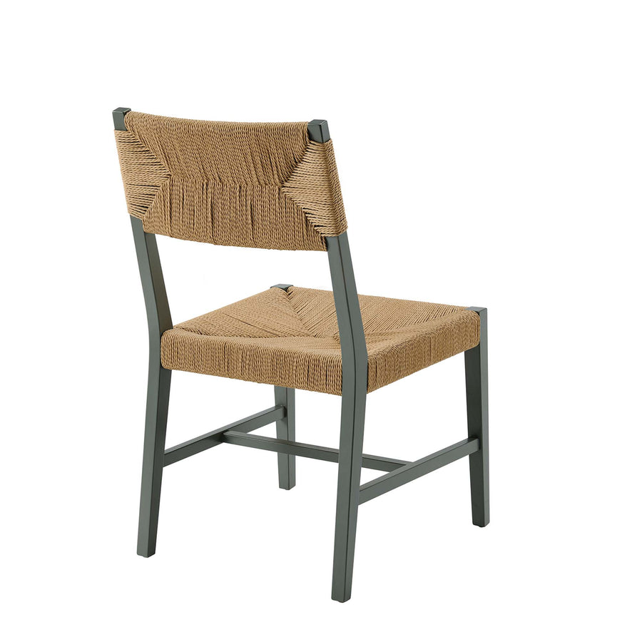 Diablo Wood Dining Chair in Light Gray Natural