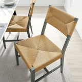 Diablo Wood Dining Chair in Light Gray Natural