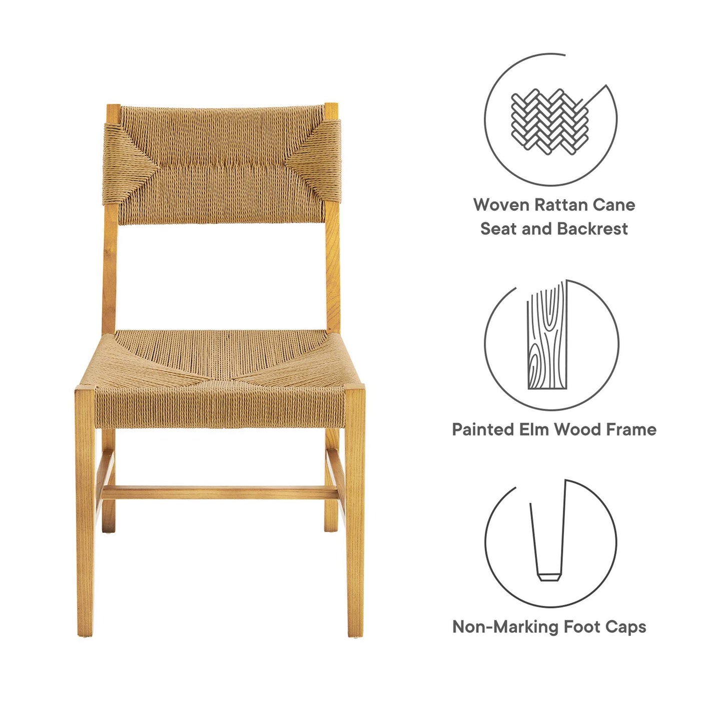 Bodie Wood Dining Chair by Furniture For America