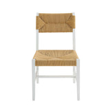 Diablo Wood Dining Chair in White Natural