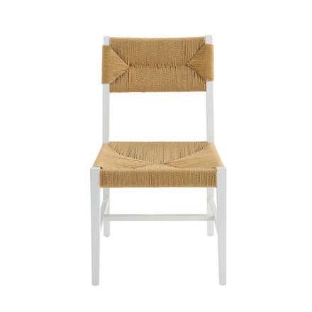 Bodie Wood Dining Chair in White Natural