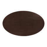 Lumen 78" Oval Wood Dining Table in Gold Cherry Walnut