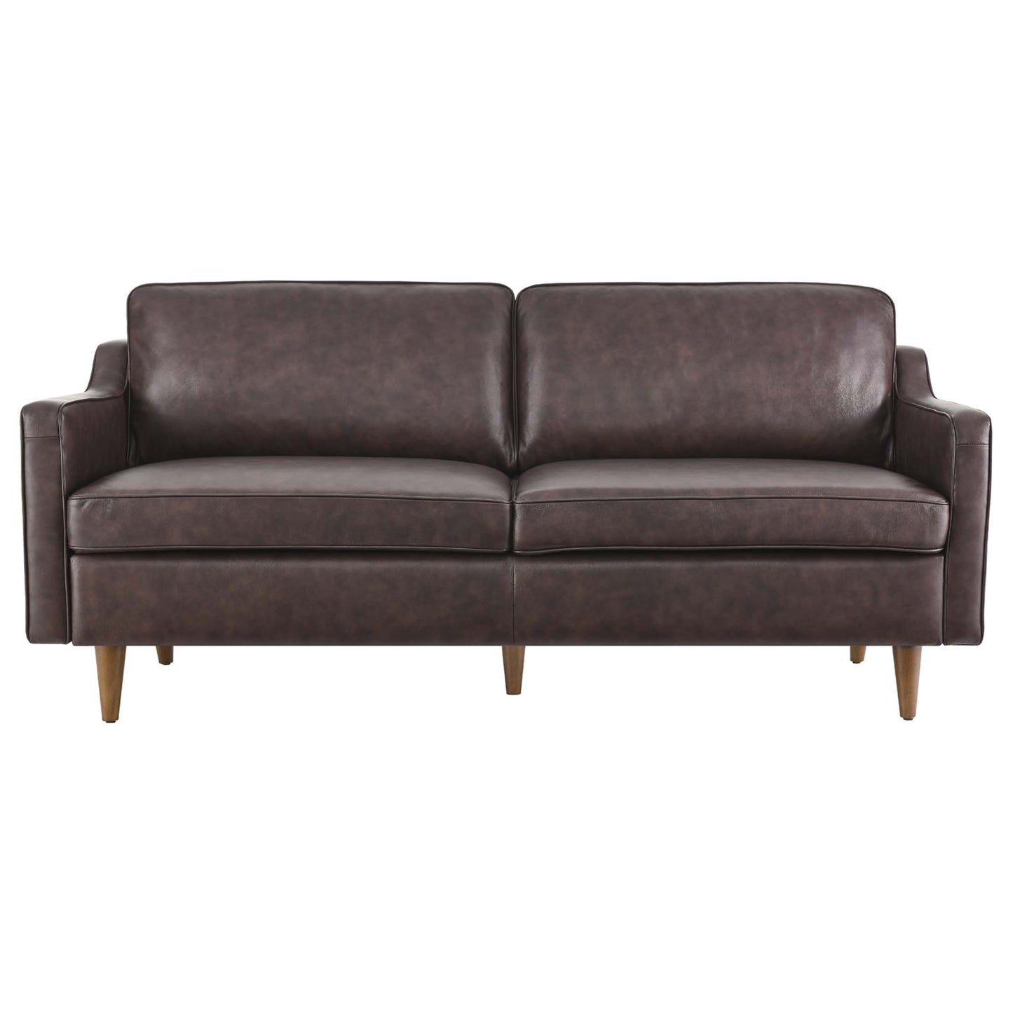 Impart Genuine Leather Sofa by Furniture for America