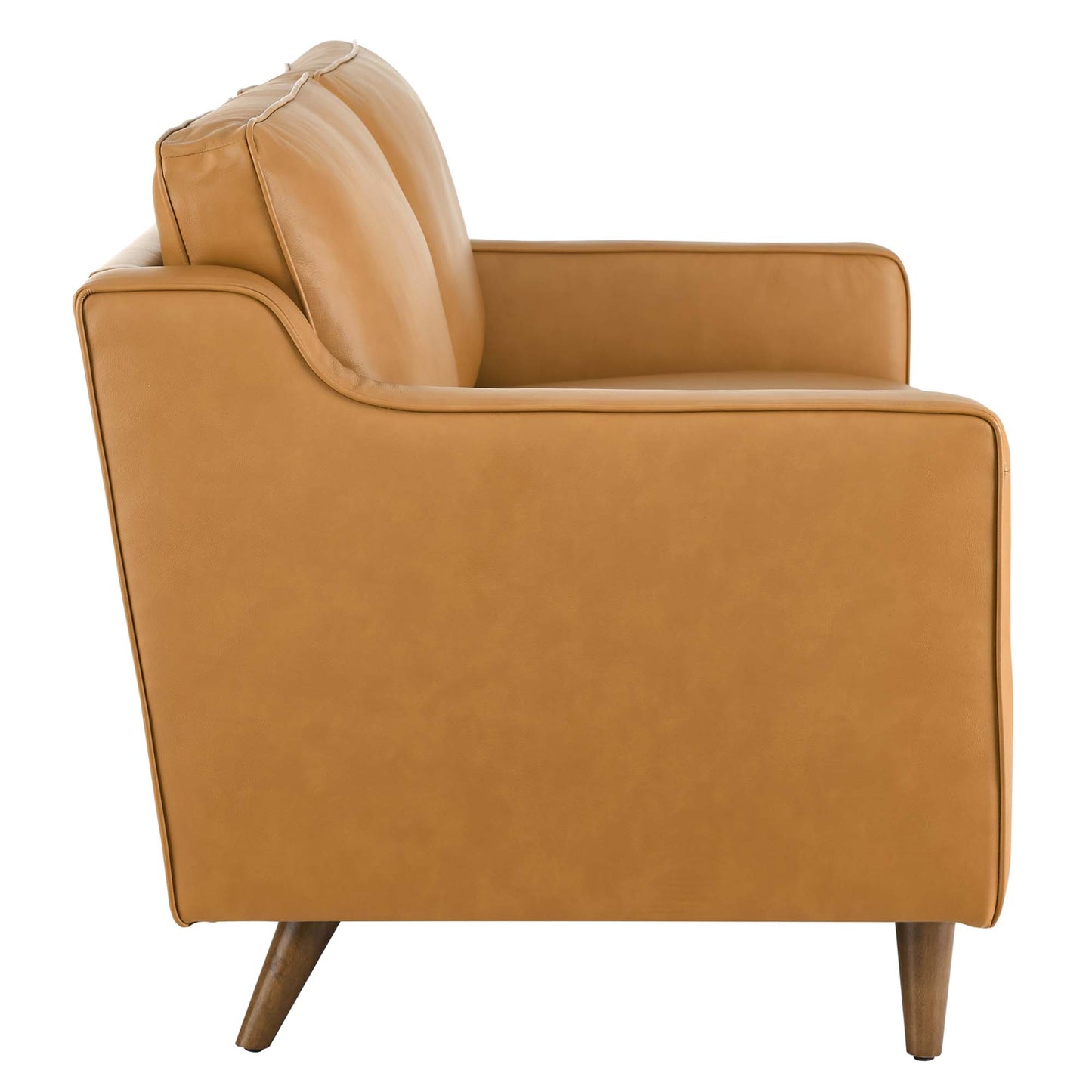 Impart Genuine Leather Loveseat by Furniture for America