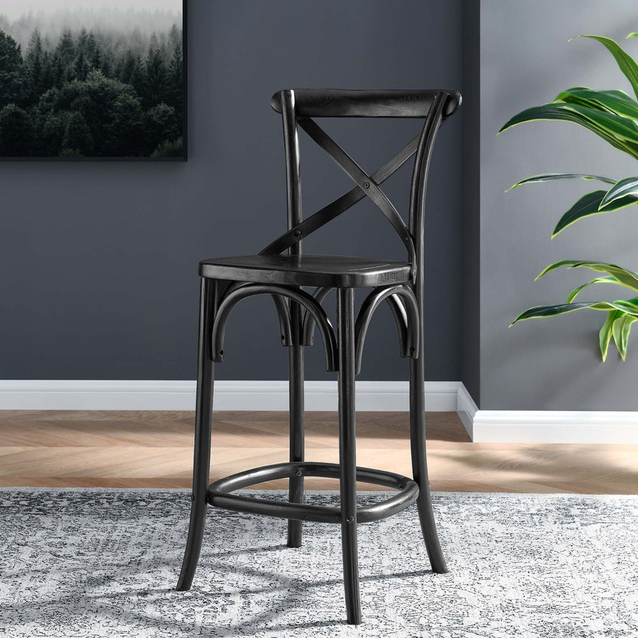 Juniper Counter Stool in Black