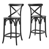 Juniper Counter Stool in Black
