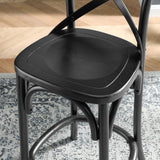 Juniper Counter Stool in Black