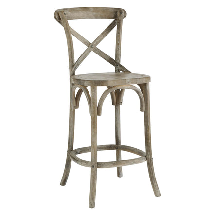 Gear Counter Stool in Gray