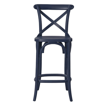 Gear Counter Stool in Midnight Blue