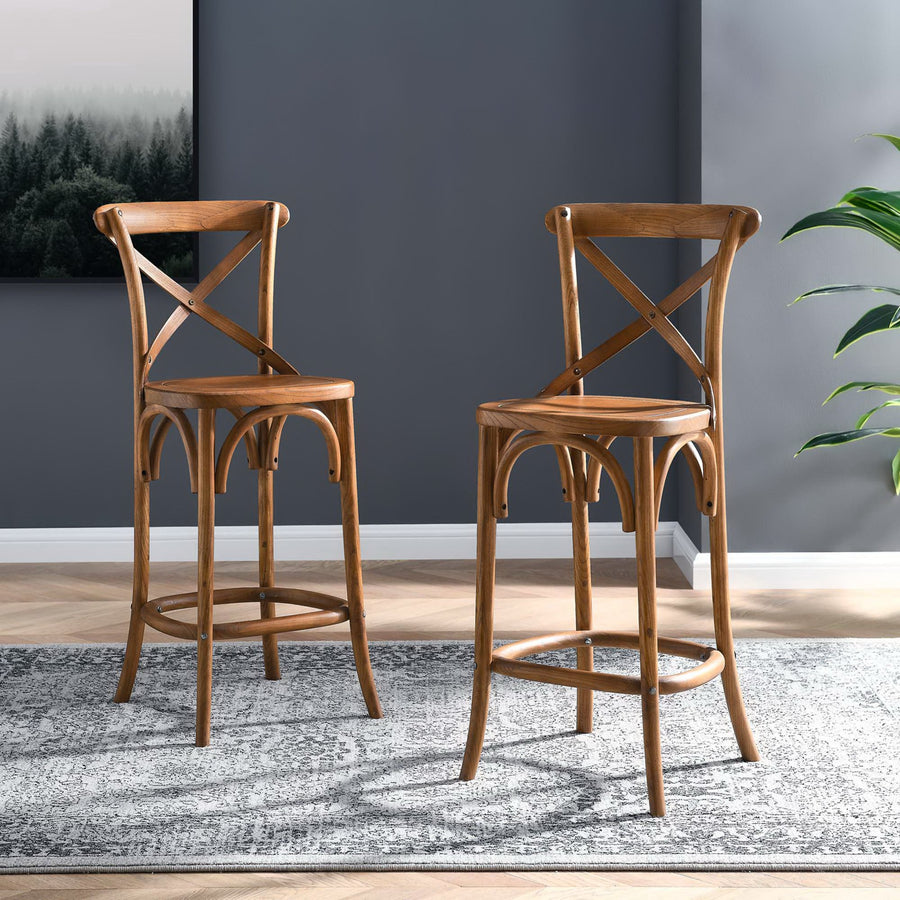 Juniper Counter Stool in Walnut