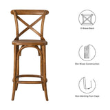 Juniper Counter Stool in Walnut