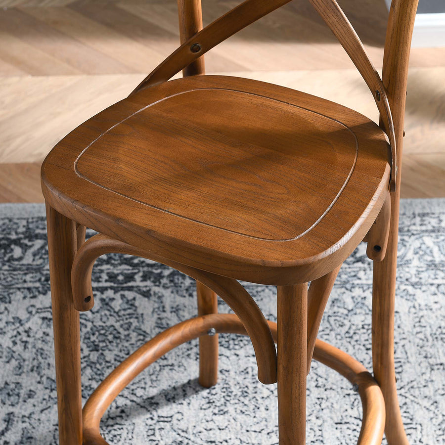 Juniper Counter Stool in Walnut