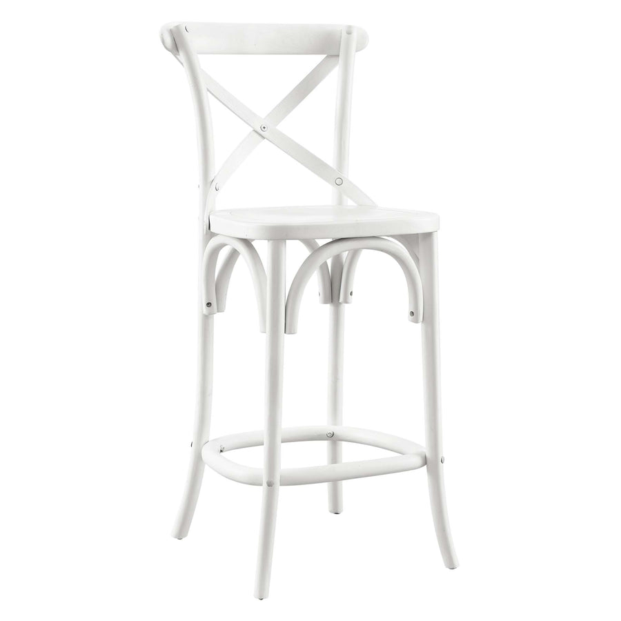 Juniper Counter Stool in White