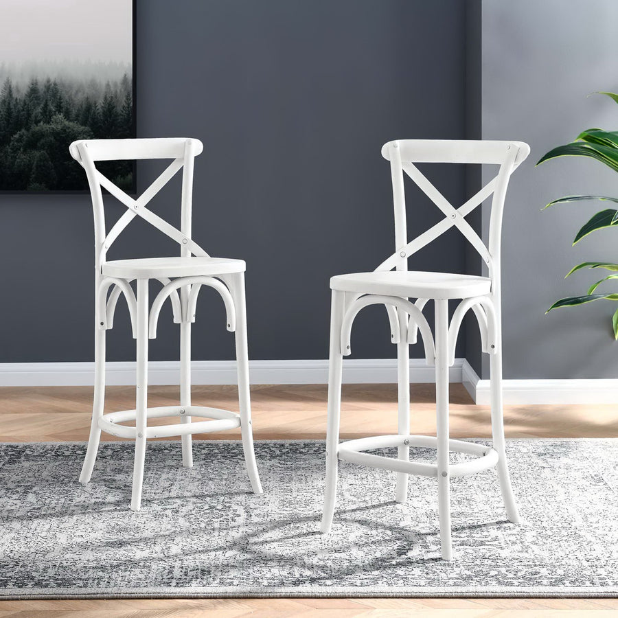 Juniper Counter Stool in White