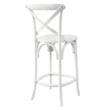 Juniper Counter Stool in White