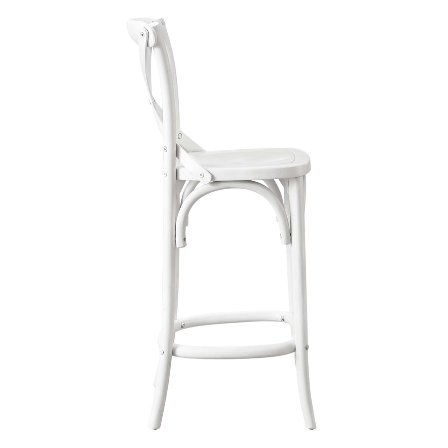 Juniper Counter Stool in White