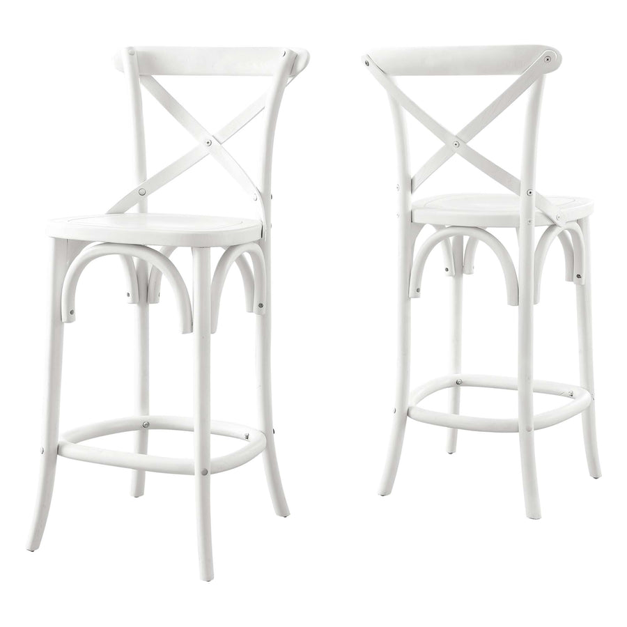 Juniper Counter Stool in White