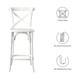 Juniper Counter Stool in White
