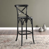 Juniper Bar Stool in Black