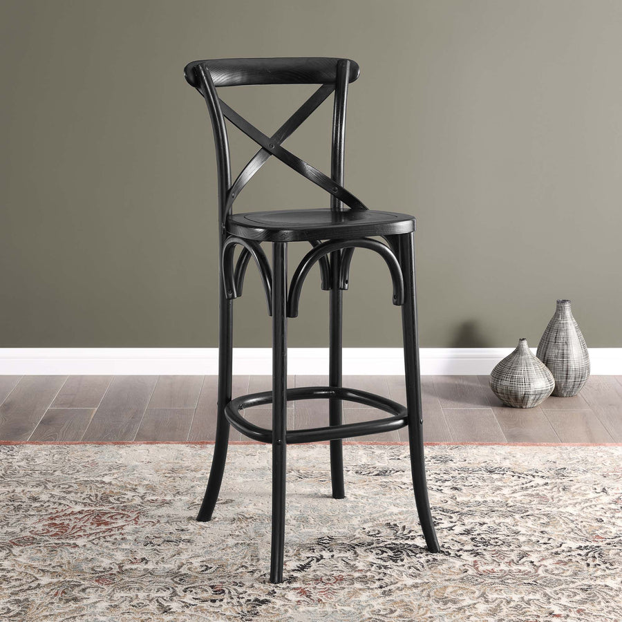 Juniper Bar Stool in Black