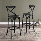 Juniper Bar Stool in Black