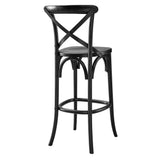 Juniper Bar Stool in Black