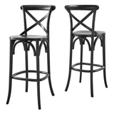 Juniper Bar Stool in Black