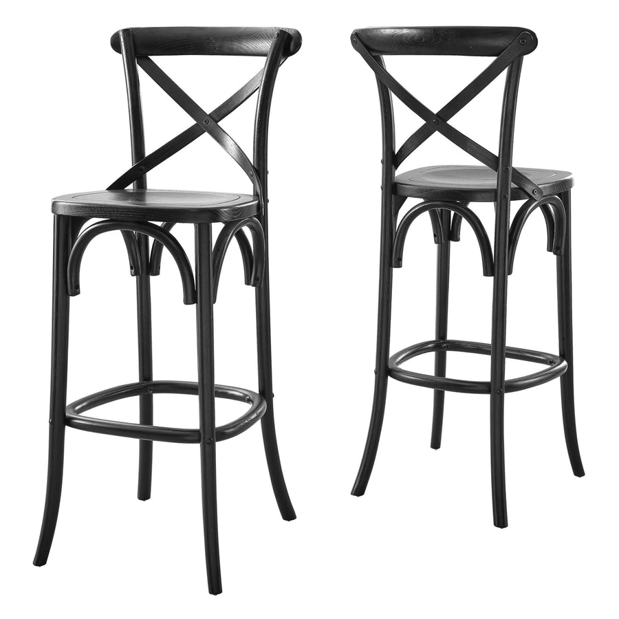 Juniper Bar Stool in Black