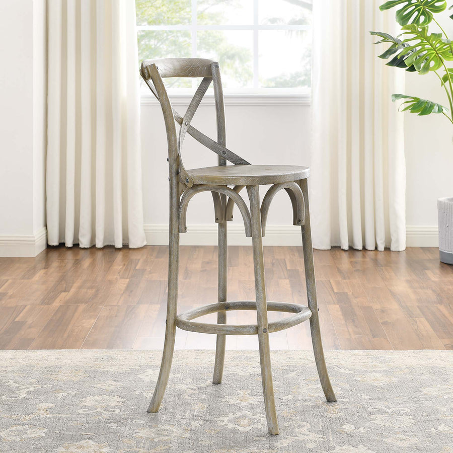 Juniper Bar Stool in Gray