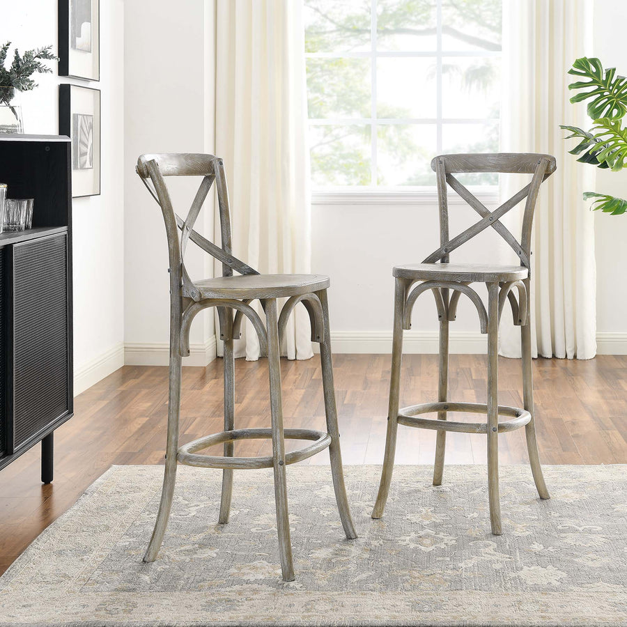 Juniper Bar Stool in Gray