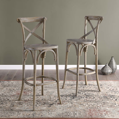 Gear Bar Stool by Furniture For America