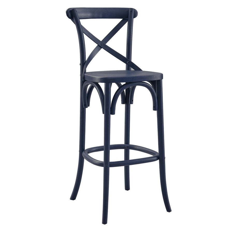 Juniper Bar Stool in Midnight Blue