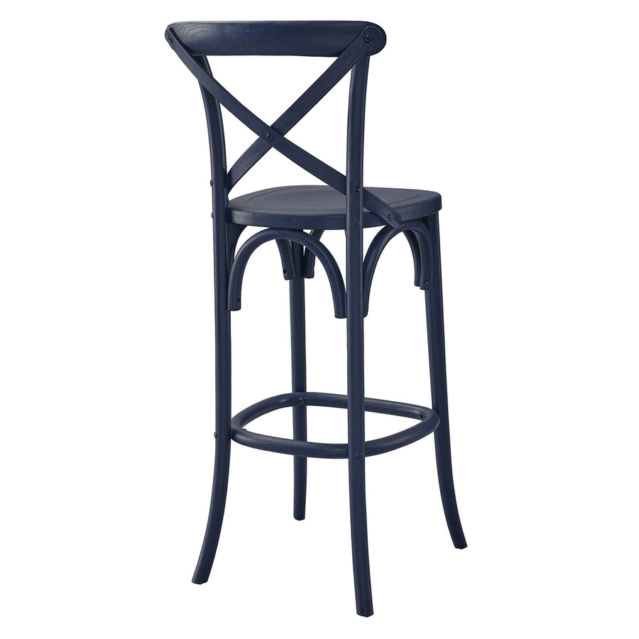Juniper Bar Stool in Midnight Blue